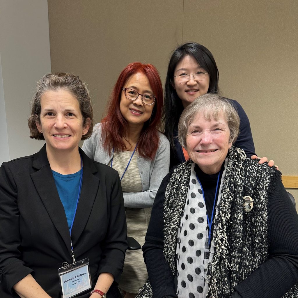 Drs. Elizabeth Anderson, Mei Fu, Yuanlu (April) Sun and Jane Armer