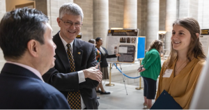 Amy Winkler at Missouri State Capitol