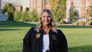 Sheyanne Tipsord at Graduation
