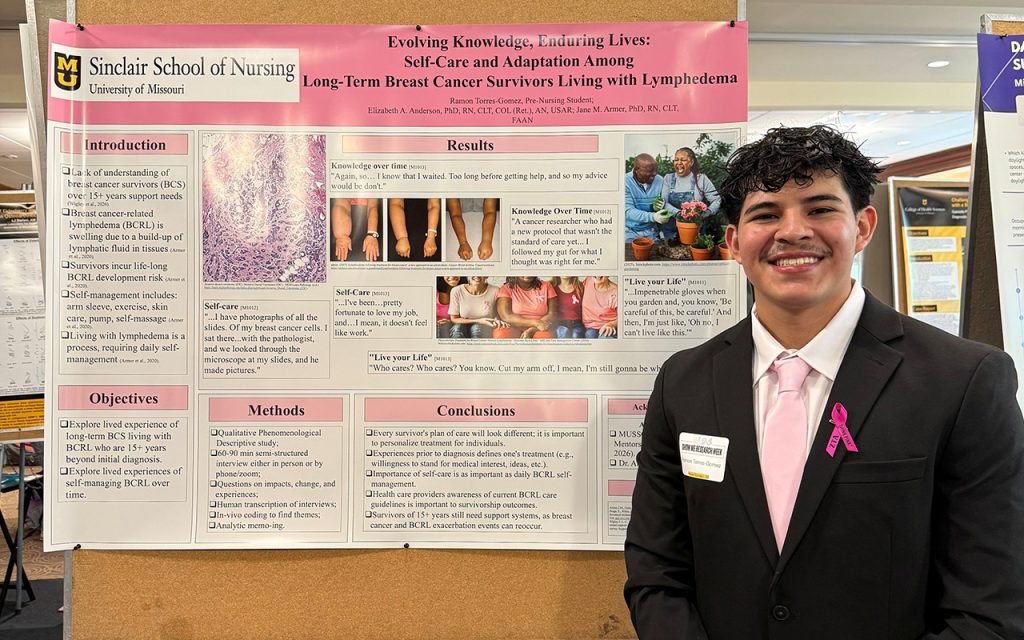 Essig Fellow Ramon Torres-Gomez with presentation